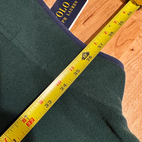 NEW Polo Ralph Lauren Green Fleece Snap Pullover Jacket 4XLT 4XL Big & Tall NWT - Picture 10 of 10